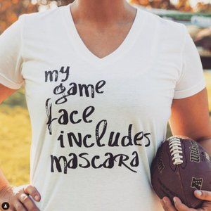 N9NE ATHLETICS MY GAME FACE TEE SHIRT, ALL SIZES